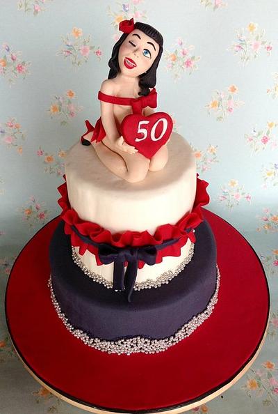 Little Pin-up - Cake by Sabrina Di Clemente