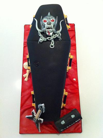Death Metal Cake - Cake by CakeNerdOz