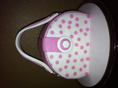 Cute Pink Purse - Cake by Twins Sweets