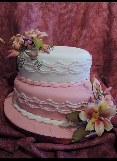 Torta de bodas  - Cake by 🍩Cristina Calcagno🍰