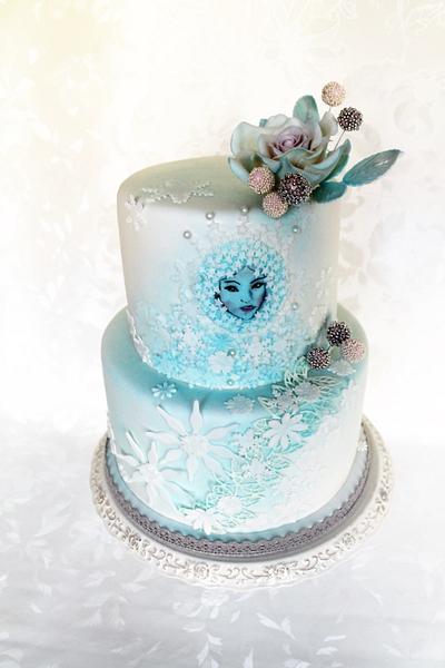  Snow Queen  - Cake by Kateřina Lončáková