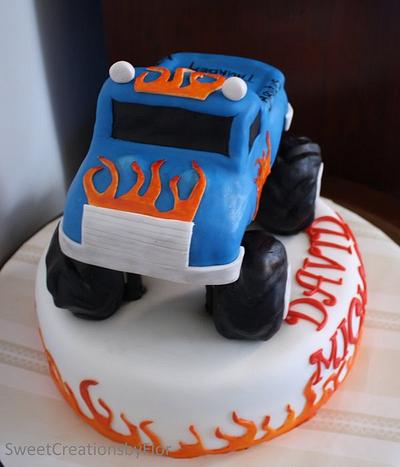 Monster Truck Cake - Cake by SweetCreationsbyFlor