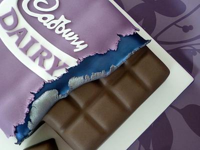 Cadbury's Dairy Milk cake - Cake by Isabelle Bambridge