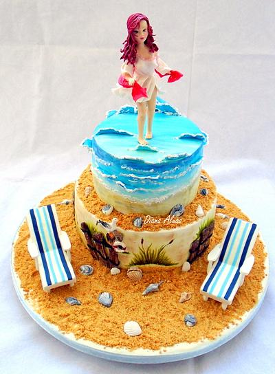 The song of the sea - Cake by  Diana Aluaş