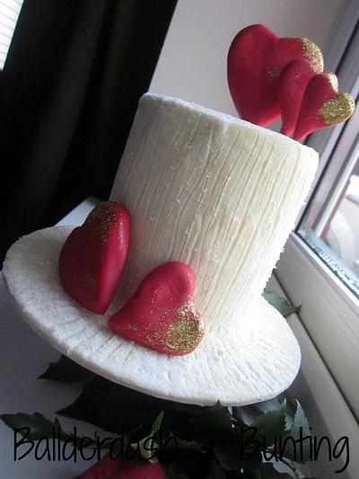 Valentine's cake - Cake by Ballderdash & Bunting