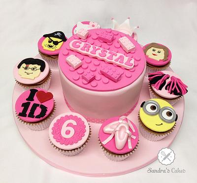 Crystals favourite things - Cake by Sandra's cakes