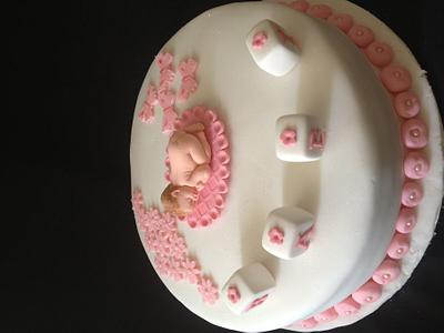 Baby shower cake - Cake by Claire willmott