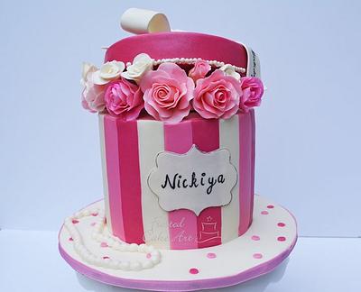 Victoria Secret Gift Box Cake - Cake by Seema Acharya
