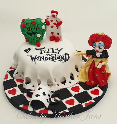 Tilly in Wonderland  - Cake by Cakes By Heather Jane