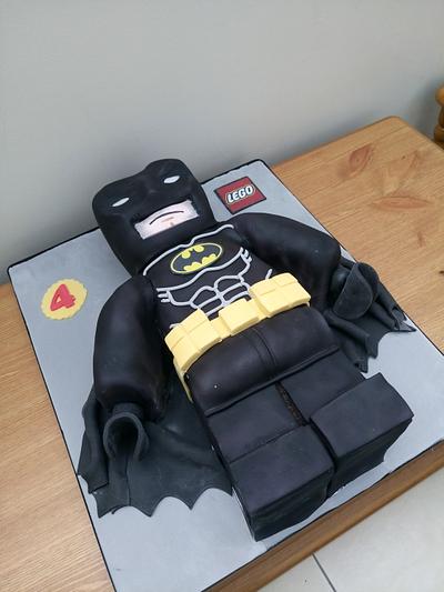 Batman cake  - Cake by Mother and Me Creative Cakes