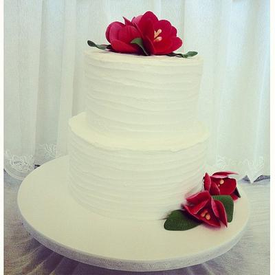 Wedding Tulip - Cake by Rachel