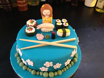 Sushi cake - Cake by Paul Kirkby