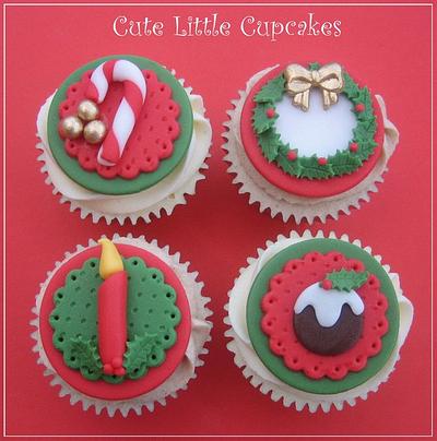 Christmas Cuppies... - Cake by Heidi Stone