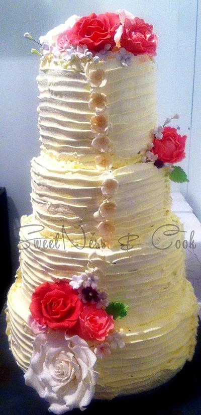 Rustic wedding cake - Cake by Ness (SweetNess & Cook)
