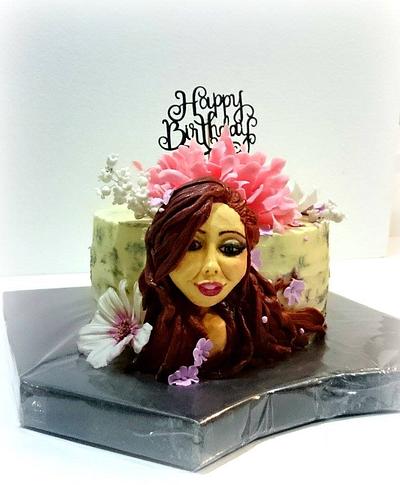 Spring girl - Cake by Dreja