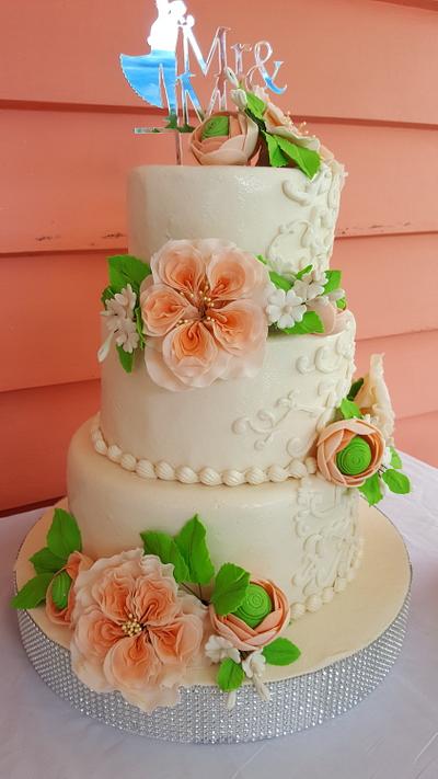 For Love & Peach - Cake by Karamelo Cakes & Pastries