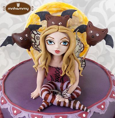 Halloween fairy and cakepops - Cake by Mnhammy by Sofia Salvador