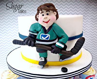 Hockey Player - Cake by Sugar Tales