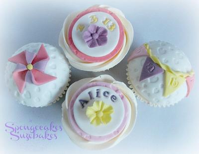 Welcome baby bunting cupcakes - Cake by Spongecakes Suzebakes
