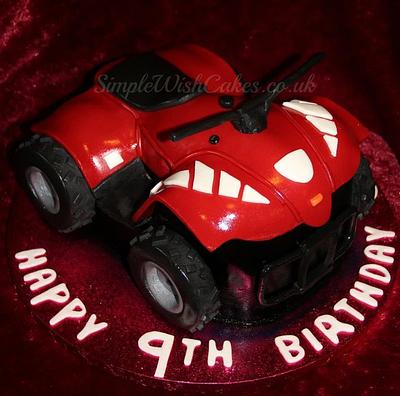 3D Quad Bike - Cake by Stef and Carla (Simple Wish Cakes)