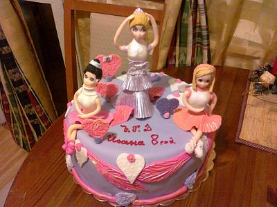 ballet cake - Cake by Love Cakes - Жана Манолова