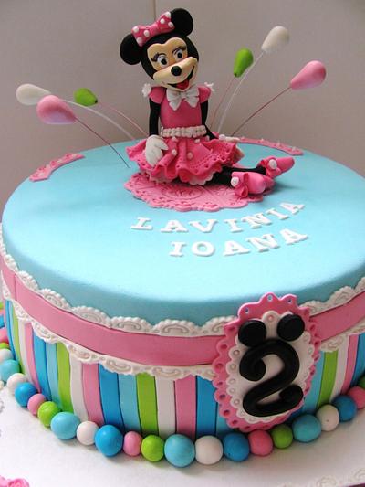 Elegant Minnie cake - Cake by COMANDATORT