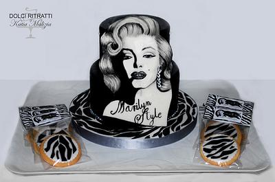 Marilyn Style Cake - Cake by Katia Malizia 