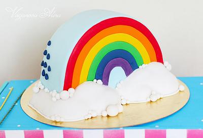 rainbow cake - Cake by Alina Vaganova