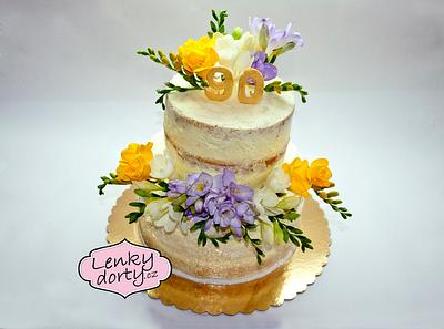 Naked cake - Cake by Lenkydorty