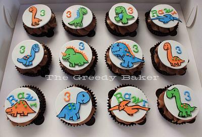 Dinosaur Cuppies - Cake by Kate