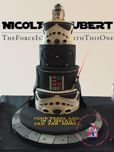 Star Wars Cake  - Cake by Sugar Linings
