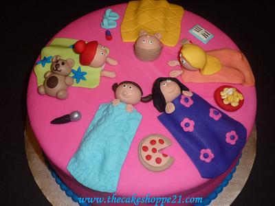 sleepover cake - Cake by THE CAKE SHOPPE