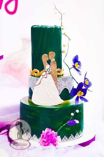 Royal green - Cake by Sweetcakes
