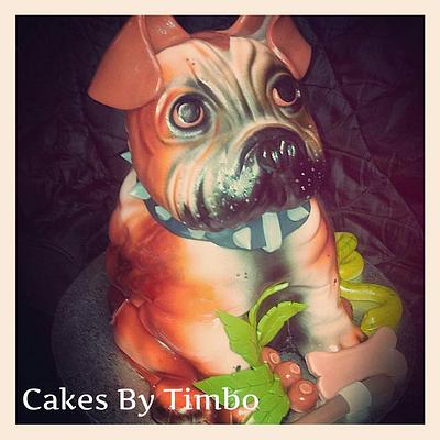 English Bull Dog! - Cake by Timbo Sullivan