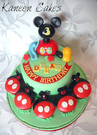 mickey mouse club house cake - Cake by Shalona Kaneen
