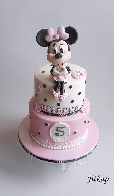 Minnie Mouse cake - Cake by Jitkap