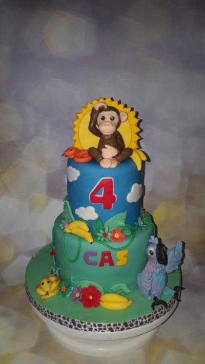  jungle cake - Cake by Anneke van Dam