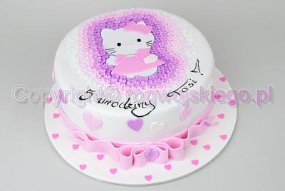 Hello Kitty Cake / Tort Hello Kitty - Cake by Edyta rogwojskiego.pl