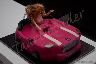 Barbie Mini Cooper - Cake by Bianca