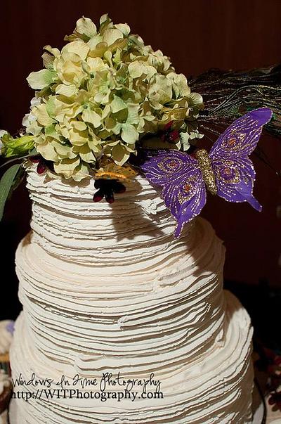 Secret Garden inspired Bridal Expo Table - Cake by Robin Shiels