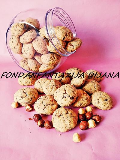 Chocholate chip cookies - Cake by Fondantfantasy