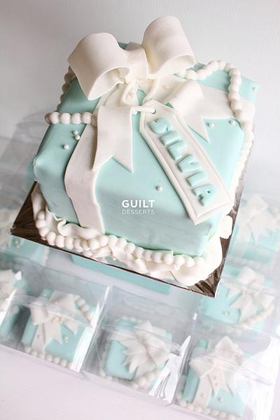 Tiffany Cake + Mini Cakes - Cake by Guilt Desserts
