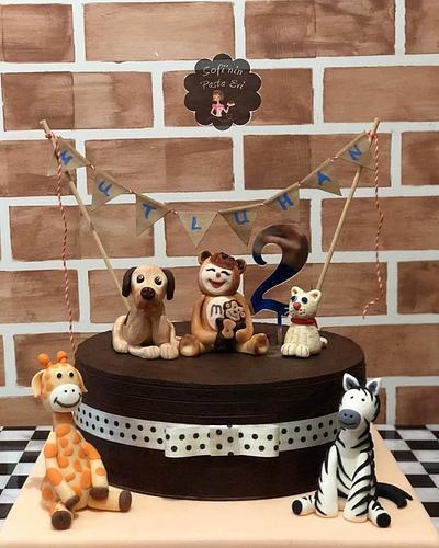 zoo cake - Cake by  Sofi's Cake House