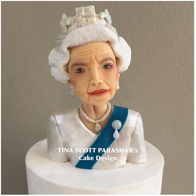Cake for the Queen - 90th birthday - Cake by Tina Scott Parashar's Cake Design