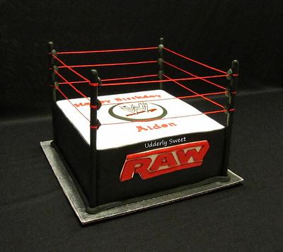 WWE Wrestling Ring Cake - Cake by Michelle