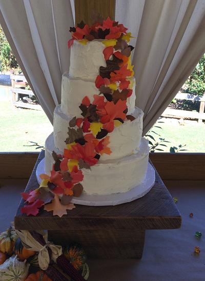 Fall wedding - Cake by John Flannery