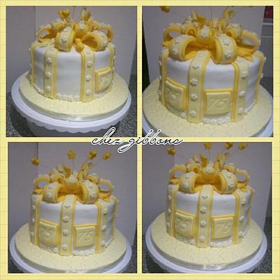 75th birthday cake  - Cake by cakealicious cake 
