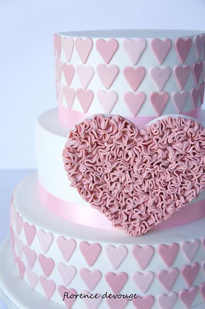 Heart Cake - Cake by Florence Devouge