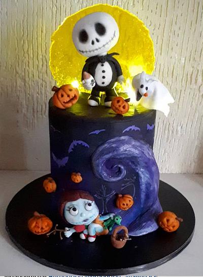 Baby Jack and Sally - Cake by Laura Reyes