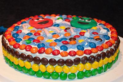 smartie cake - Cake by Karel's cakes